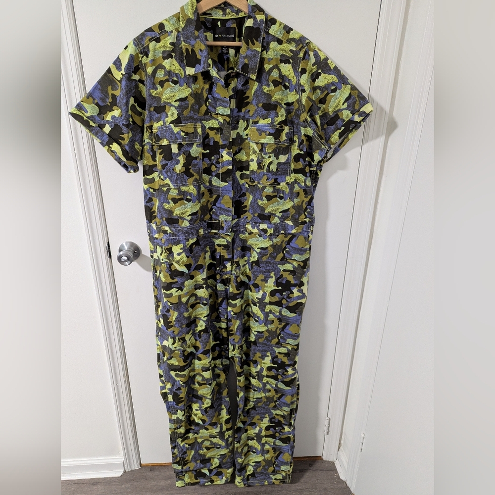 Wildfang + BP. Camo Jumpsuit - Picture 2 of 5